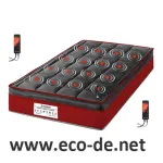 Matelas tissu 3D avec massage ECO-MAGNETO 