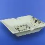 Cendrier petit blanc avec décalcomanie