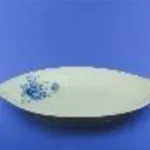 Saladier "Bateau" blanc avec décalcomanie, 24,5 cm