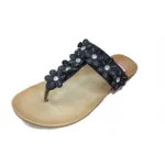 Sandale à talon bijou fleur Réf 9500 5,50 € HT/unité