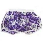 Short de bain femme tropical