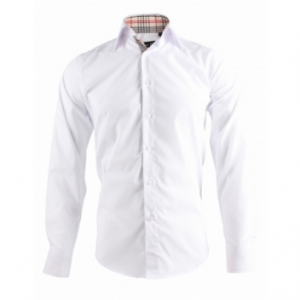 Chemise Blanc Tartan Int 7,40 € HT/unité  Référence : 7457