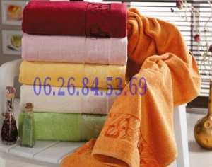 SERVIETTES 100 % COTON 