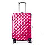 Valise Taille Cabine rigide rose foncé ultra leger PC 4 roues PARTY PRINCE