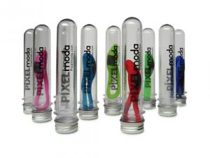 Sports slicone montre digitale avec le tube