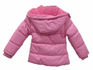 Doudoune fille fleurie avec capuche 3,90 € HT/unité 