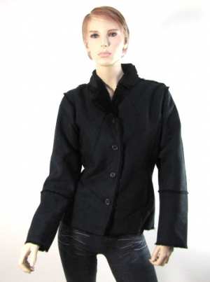 Manteau fourré femme