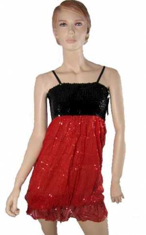 Robe  pailletée 5,95 € HT