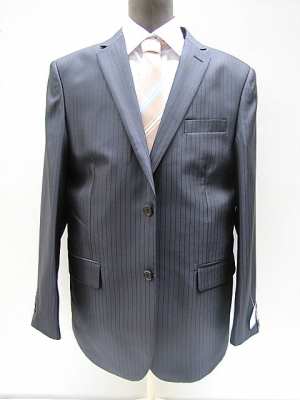 COSTUMES HOMME BLEU RAYE REF 2172 26€ HT 