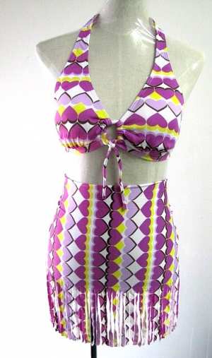 MAILLOT DE BAIN FEMME 3 PIECES - ref.3165