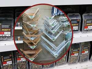 Palettes quincaillerie