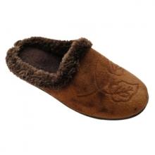 Chaussons fourrés femme avec motif dessus