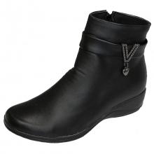 Bottines femme à talon compensé