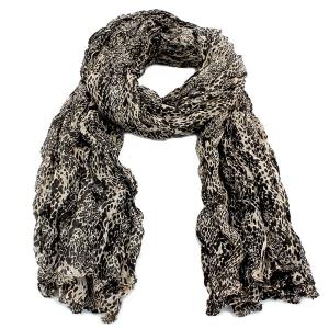 Écharpe léopardée très tendance