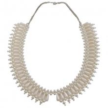 Collier raffiné en perles de culture