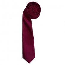 Cravate satinée unie