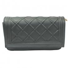 Pochette splendide avec motif losange