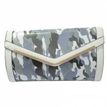 Pochette enveloppe imprimée camouflage