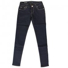 Jeans slim bleu foncé en vogue