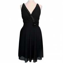 Robe de carémonie croisée et évasée