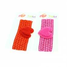 Bandeau orné de cœurs