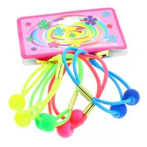 Double élastique à perles pour cheveux