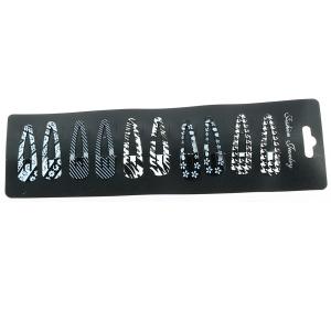 Pince clip imprimée fantaisie