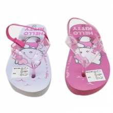 Tongs fille Hello Kitty avec brides élastiquées