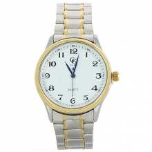 Montre en métal pour homme avec graduation