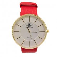 Montre-bracelet ronde pour femme équipée d’un mouvement quartz