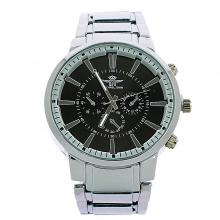 Montre métal avec chronographes