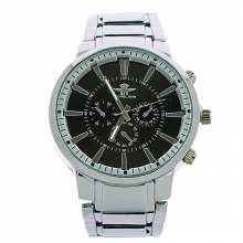 Montre métal avec chronographes