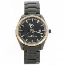 Montre etanche en métal pour homme avec affichage de la date