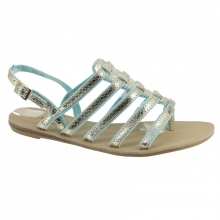 Sandales bleues façon Romain