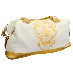 Sac à main imprimé tête de mort