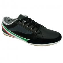 Baskets avec bandes tricolores