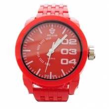 Montre mixte avec affichage analogique