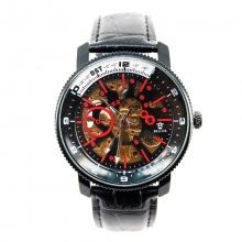 Jolie montre bracelet avec cadran transparent