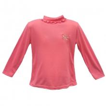 T-shirt fille avec col roulé