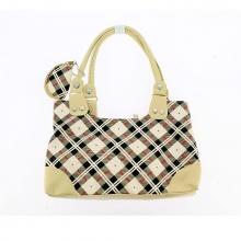 Petit sac à main à carreaux avec porte-monnaie