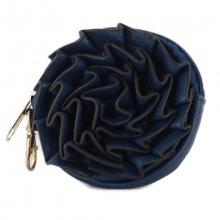 Petit porte-monnaie rond en forme de fleur