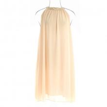 Robe loose avec col et dos décorés