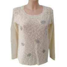 Pulls femme avec motifs devant