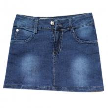 Jupe jeans délavé pour fille