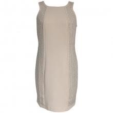 Robe droite cloutée