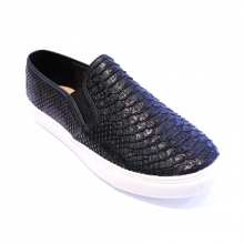 Baskets femmes imprimées écailles