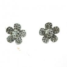 Boucles d’oreilles serties de strass