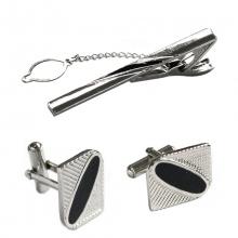 Coffret pince à cravate et boutons de manchette