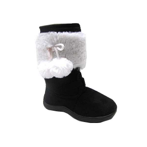 Bottine enfant à pompon réf 1187 2, 90 € ht/unité