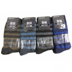 Chaussette homme rayé Réf 9247 1,20 € HT/unité